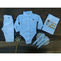 Kit Batizado com Toalha Garb.