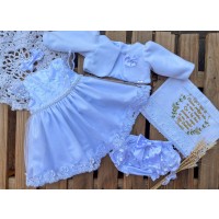 Vestido para Batizado de menina - Antonella